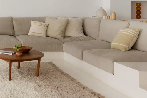 Подушка Lorena Canals Duetto Olive/Natural (40x40 см)