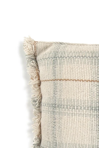 Подушка Lorena Canals Handloom Cushion Blue Sage (25 x 40 см)