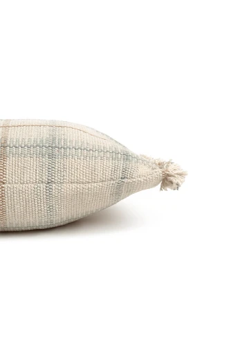 Подушка Lorena Canals Handloom Cushion Blue Sage (25 x 40 см)