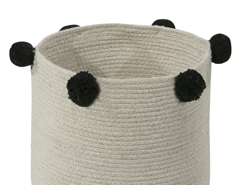 Корзина Lorena Canals Bubbly Natural Black (?30x30 см)