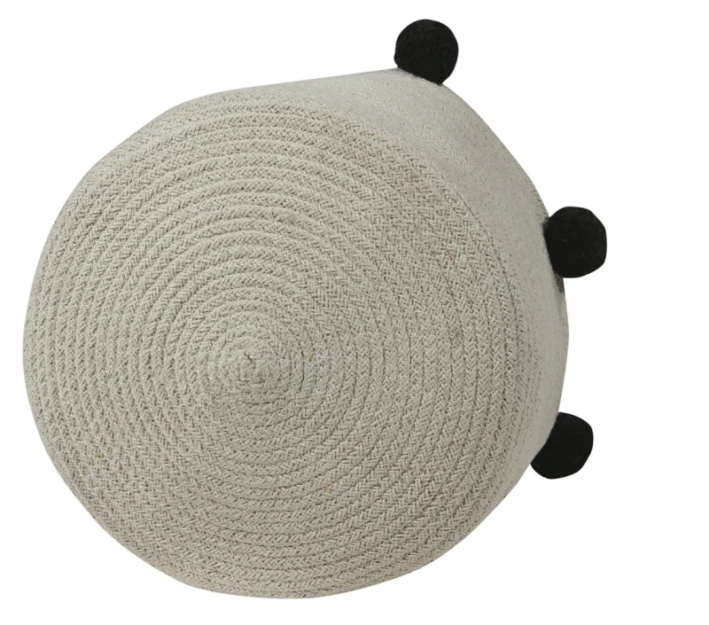 Корзина Lorena Canals Bubbly Natural Black (?30x30 см)