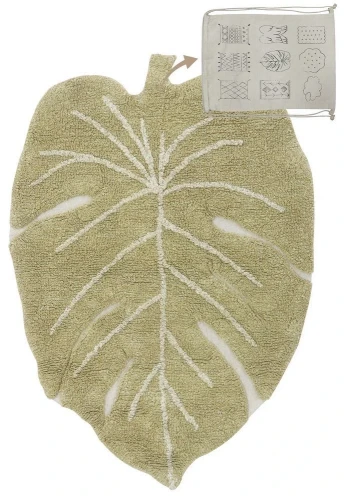 Ковер Lorena Canals Mini Monstera Olive (70x100 см)