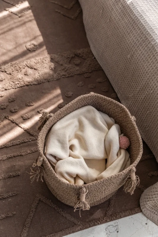 Корзина Lorena Canals Basket Woody Soil Brown ?30x30 см