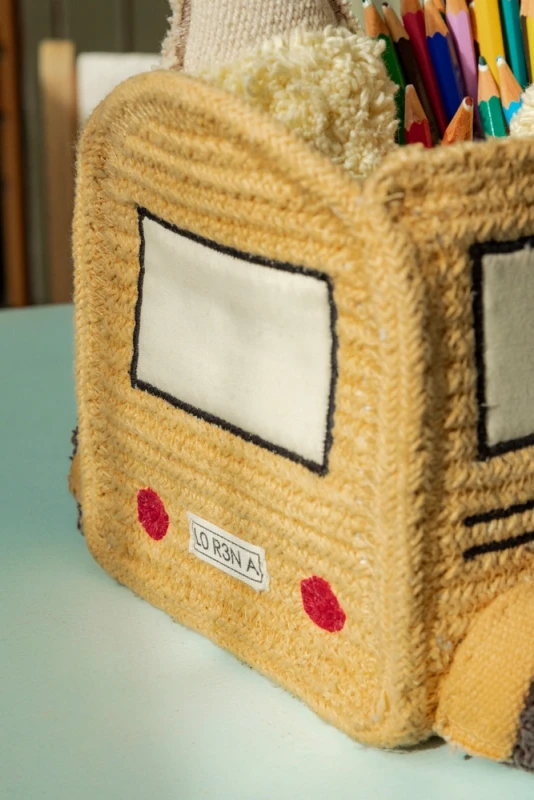 Корзина Lorena Canals Mini School Bus (40 x 30 x 55 см)