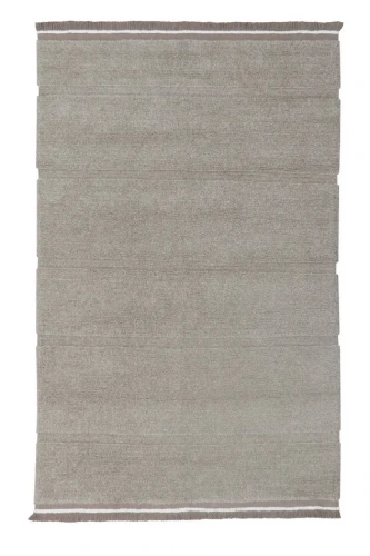 Шерстяной стираемый ковер Lorena Canals Steppe Sheep Grey L (170x240 см)
