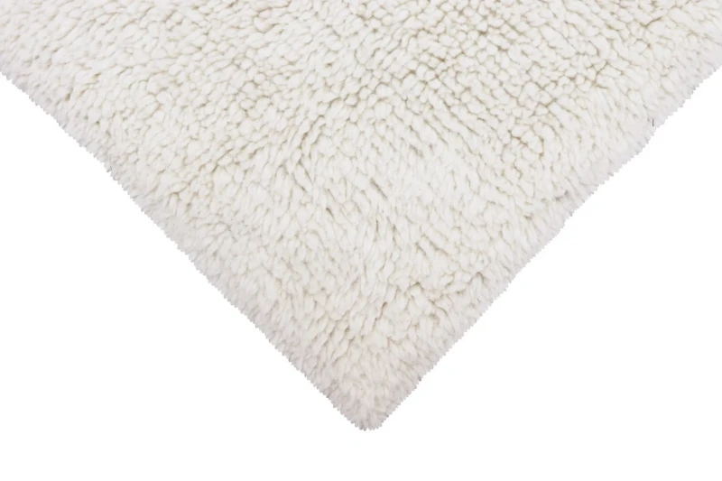 Шерстяной стираемый ковер Lorena Canals Tundra Sheep White (170x240 см)