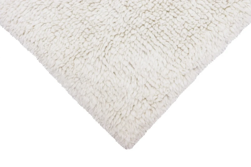 Шерстяной стираемый ковер Lorena Canals Tundra Sheep White (170x240 см)