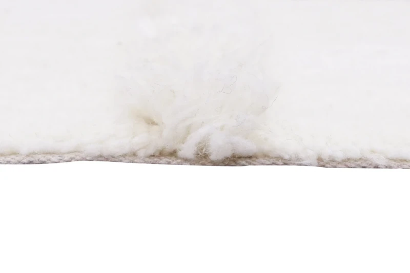 Шерстяной стираемый ковер Lorena Canals Tundra Sheep White (170x240 см)