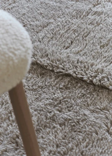 Шерстяной стираемый ковер Lorena Canals Blended Sheep Grey L (170x240 см)