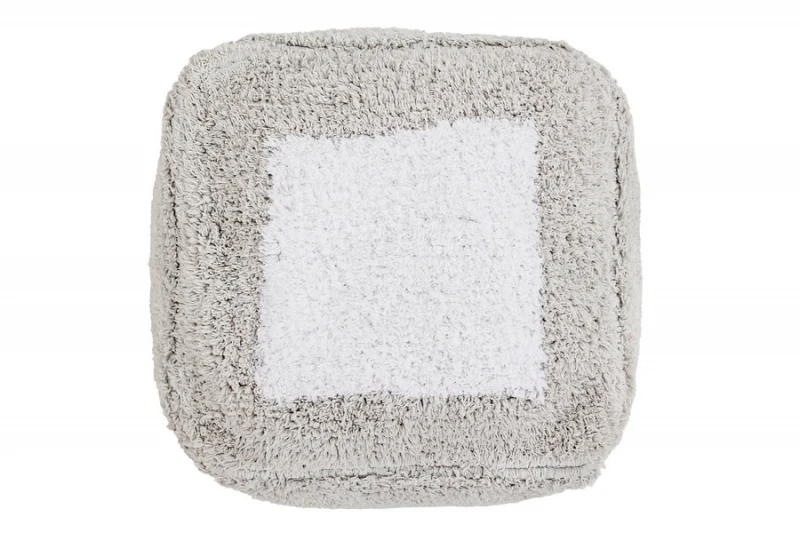 Пуф Lorena Canals Marshmallow Square Pearl Grey (18x30x39 см)
