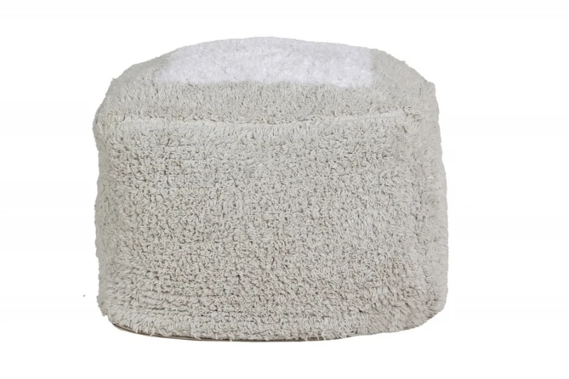 Пуф Lorena Canals Marshmallow Square Pearl Grey (18x30x39 см)