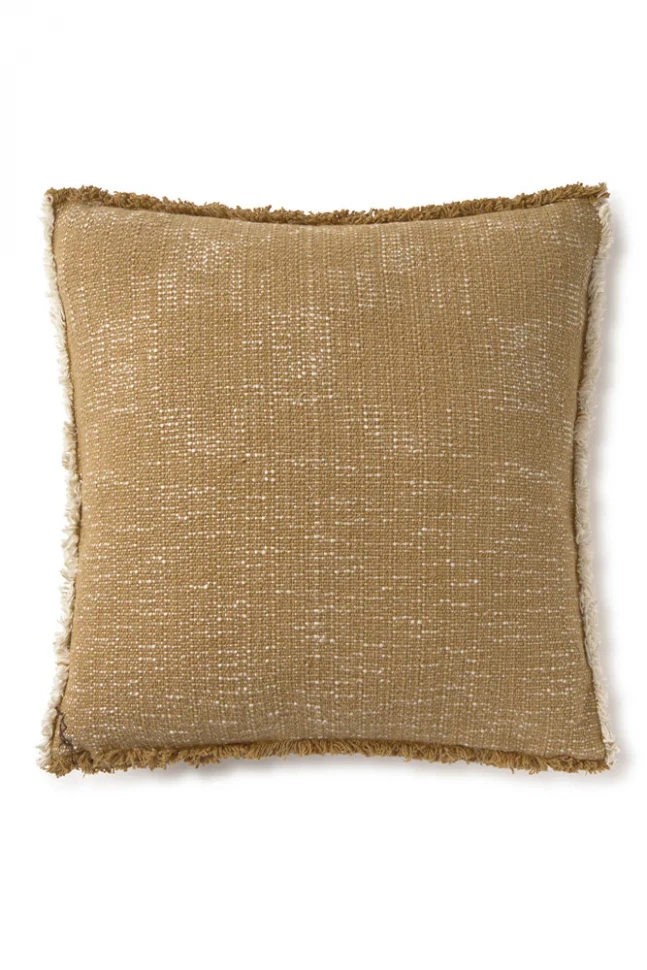 Подушка Lorena Canals Handloom Square Cushion Ochre (45x45 см)
