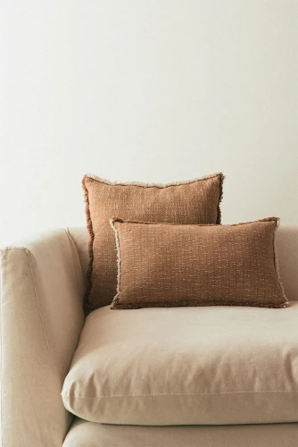 Подушка Lorena Canals Handloom Square Cushion Ochre (45x45 см)