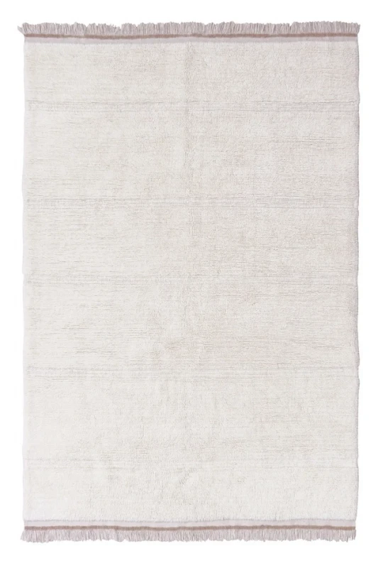 Шерстяной стираемый ковер Lorena Canals Sheep White L (170x240 см)