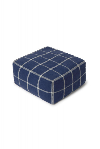 Пуф Lorena Canals Geo Block Navy Blue (45x45x23 см)