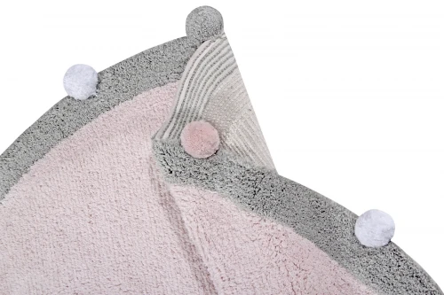Ковер Lorena Canals Bubbly Soft Pink (?120 см)